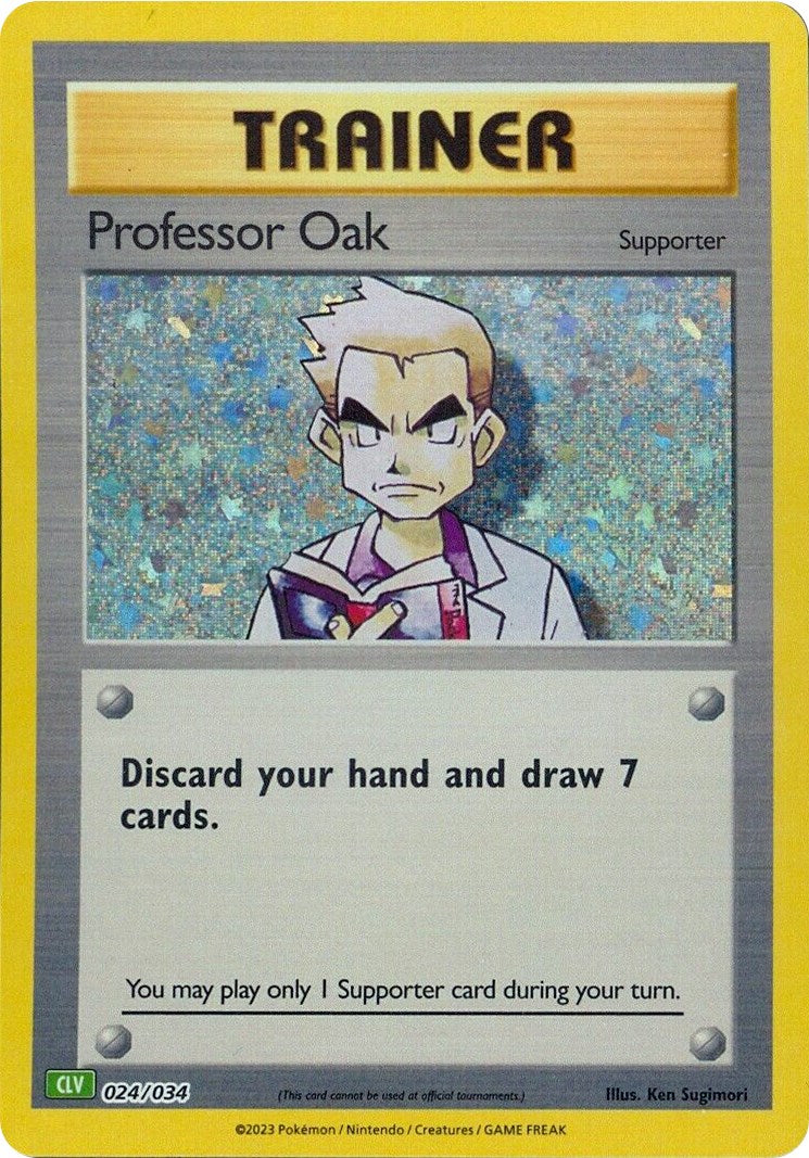 Professor Oak (CLV) [Trading Card Game Classic] | L.A. Mood Comics and Games