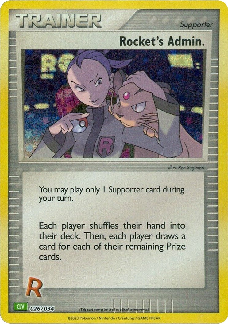 Rocket's Admin. (CLV) [Trading Card Game Classic] | L.A. Mood Comics and Games