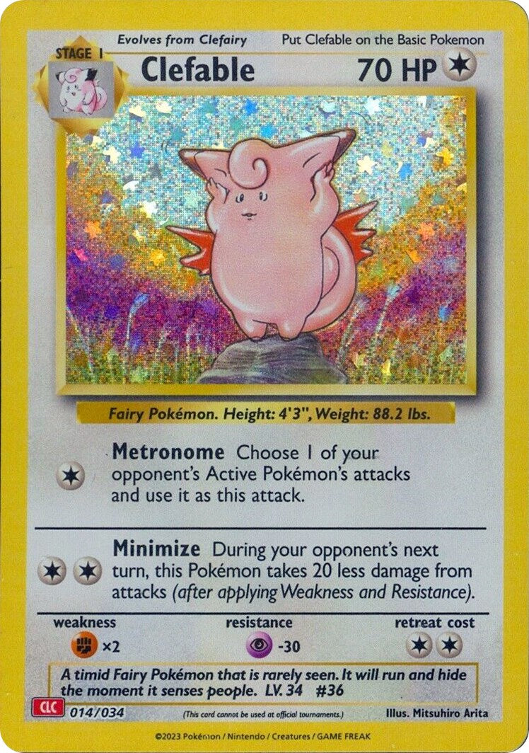 Clefable [Trading Card Game Classic] | L.A. Mood Comics and Games