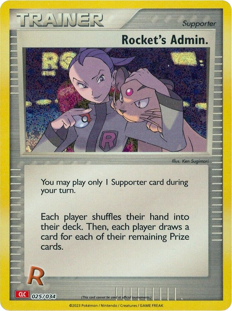 Rocket's Admin. (CLC) [Trading Card Game Classic] | L.A. Mood Comics and Games