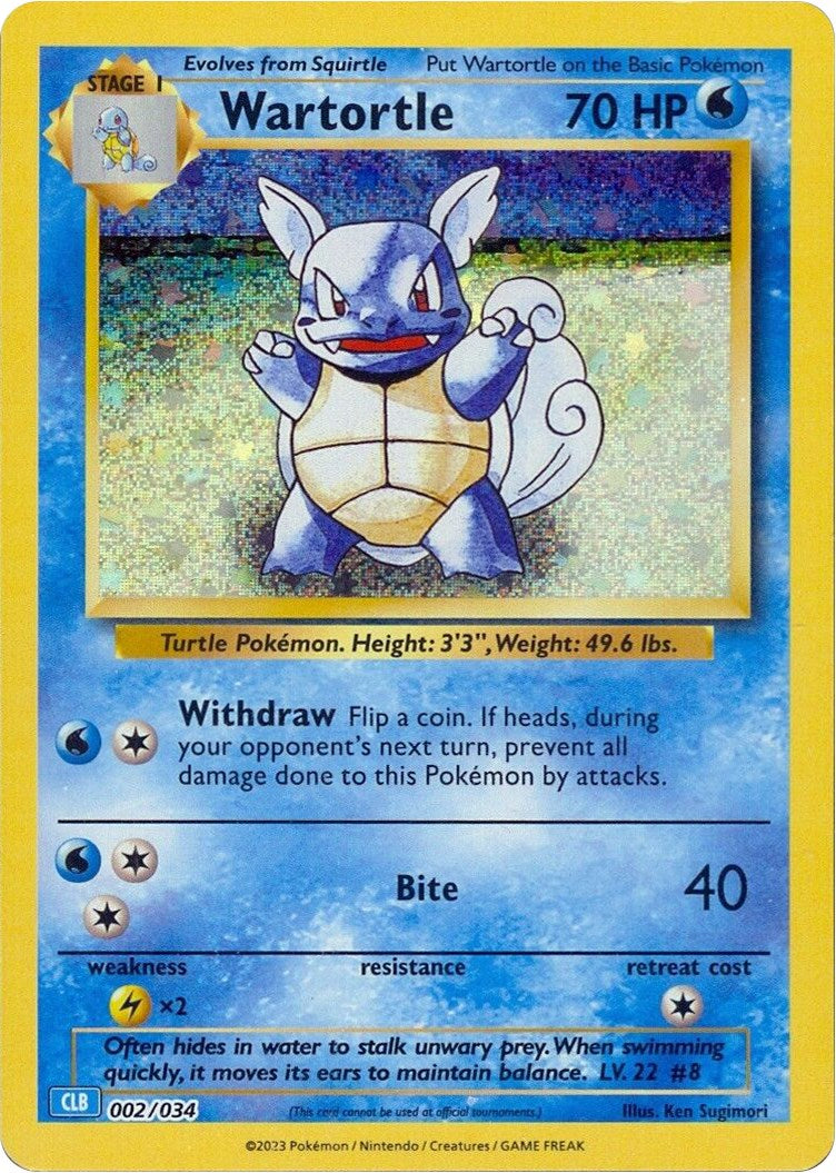 Wartortle [Trading Card Game Classic] | L.A. Mood Comics and Games