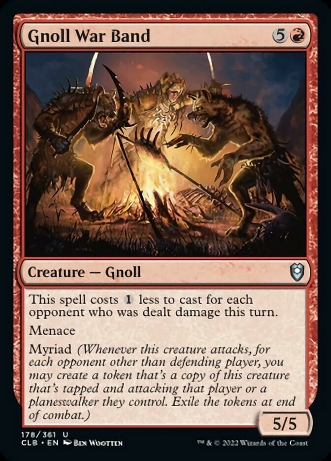 Gnoll War Band [Commander Legends: Battle for Baldur's Gate] | L.A. Mood Comics and Games