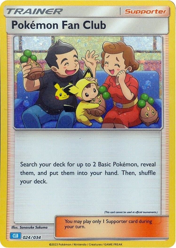 Pokemon Fan Club (CLB) [Trading Card Game Classic] | L.A. Mood Comics and Games