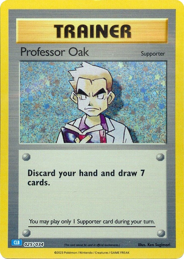 Professor Oak (CLB) [Trading Card Game Classic] | L.A. Mood Comics and Games