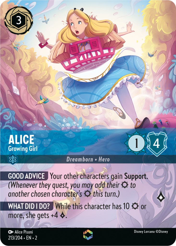 Alice - Growing Girl (Enchanted) (213/204) [Rise of the Floodborn] | L.A. Mood Comics and Games