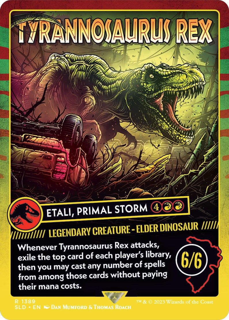 Tyrannosaurus Rex - Etali, Primal Storm [Secret Lair Drop Series] | L.A. Mood Comics and Games