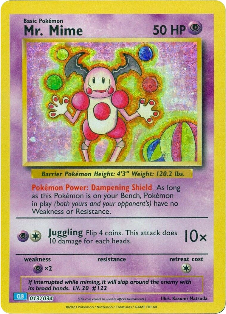 Mr. Mime [Trading Card Game Classic] | L.A. Mood Comics and Games