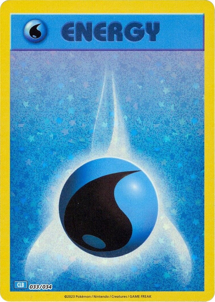 Basic Water Energy [Trading Card Game Classic] | L.A. Mood Comics and Games