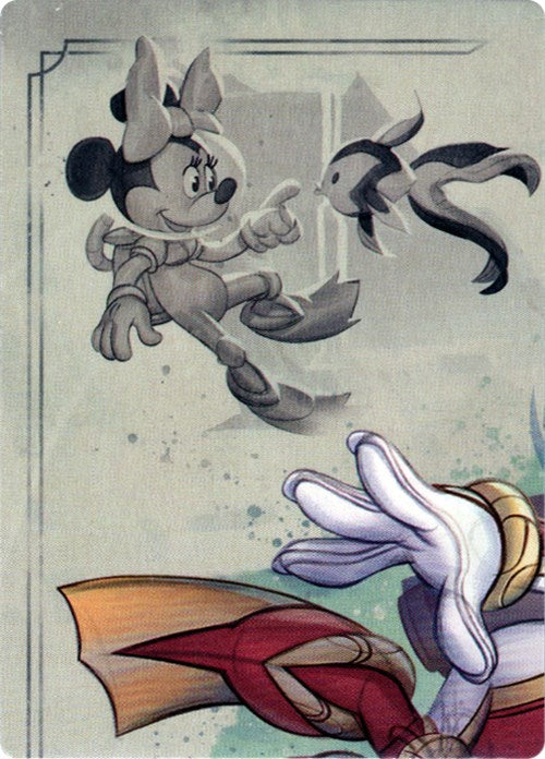 Minnie Mouse - Wide-Eyed Diver Puzzle Insert (Top Left) [Rise of the Floodborn] | L.A. Mood Comics and Games