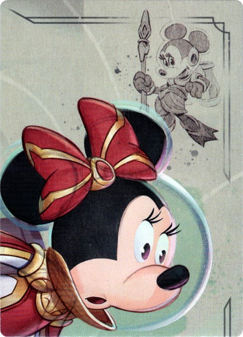 Minnie Mouse - Wide-Eyed Diver Puzzle Insert (Top Right) [Rise of the Floodborn] | L.A. Mood Comics and Games