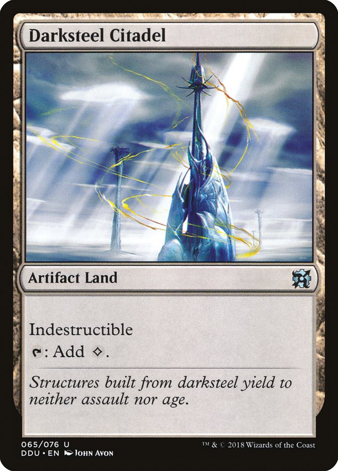 Darksteel Citadel [Duel Decks: Elves vs. Inventors] | L.A. Mood Comics and Games
