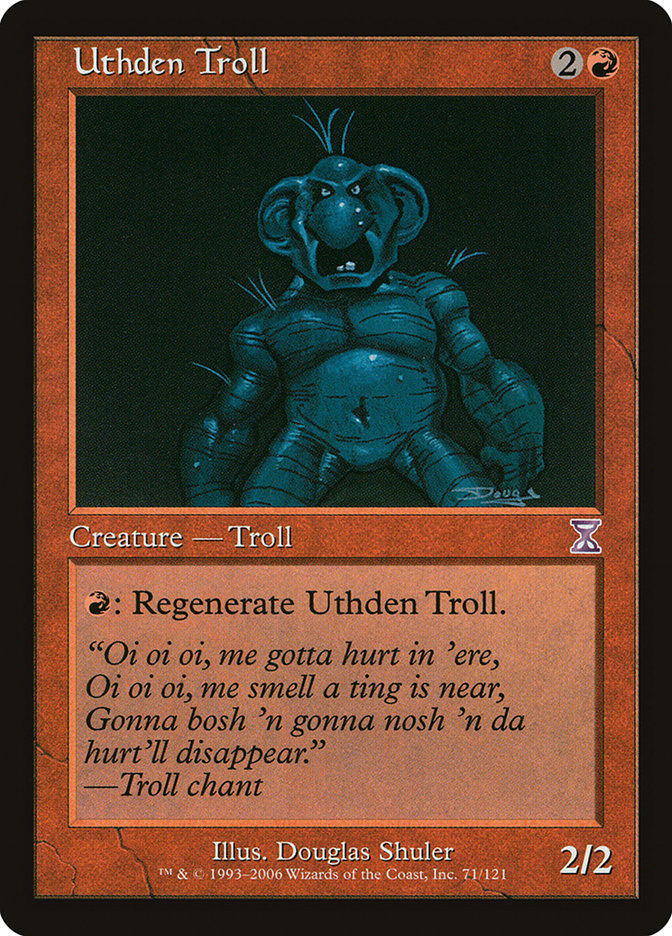 Uthden Troll [Time Spiral Timeshifted] | L.A. Mood Comics and Games