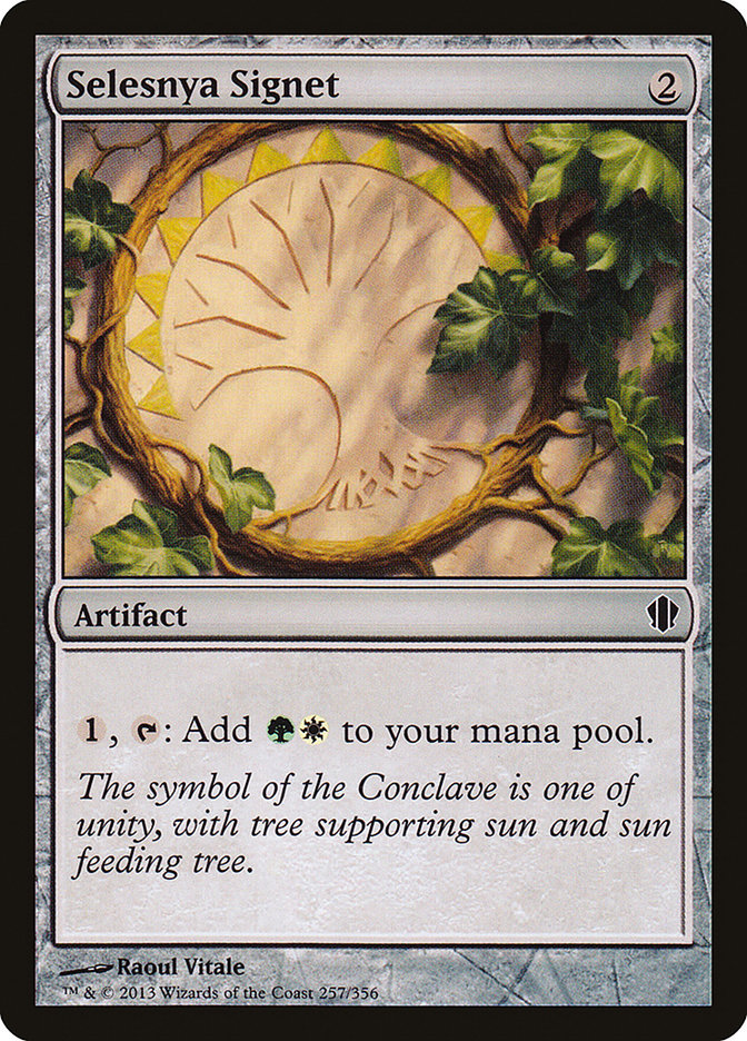 Selesnya Signet [Commander 2013] | L.A. Mood Comics and Games
