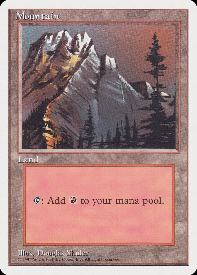 Mountain (Red Sky in the Top Right) [Rivals Quick Start Set] | L.A. Mood Comics and Games
