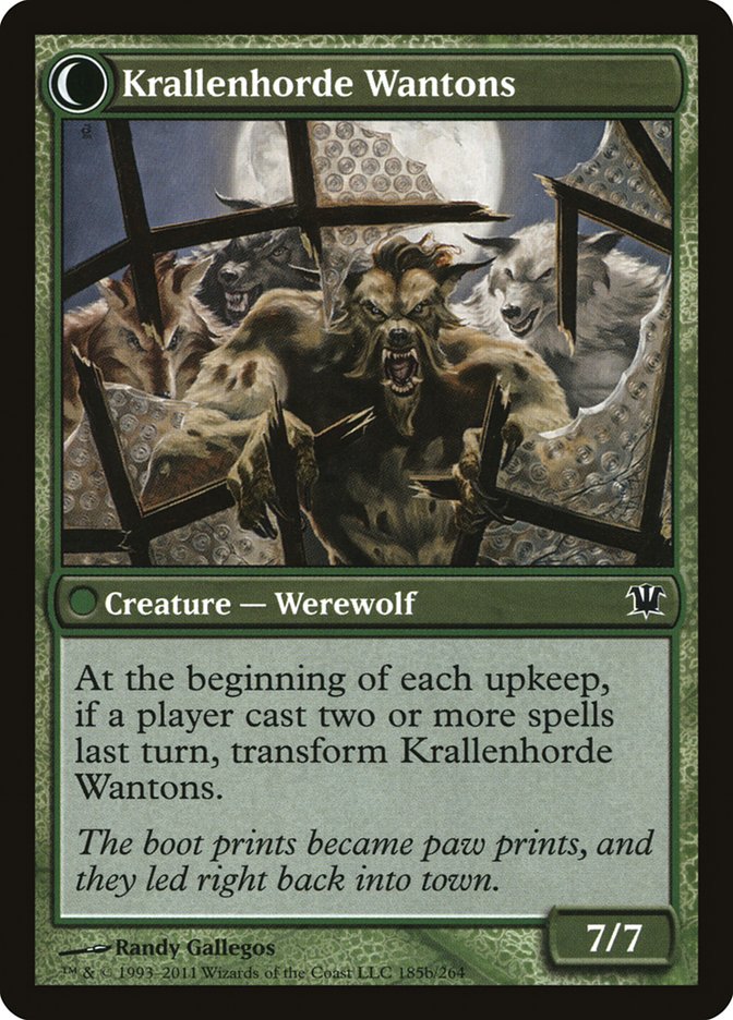 Grizzled Outcasts // Krallenhorde Wantons [Innistrad] | L.A. Mood Comics and Games