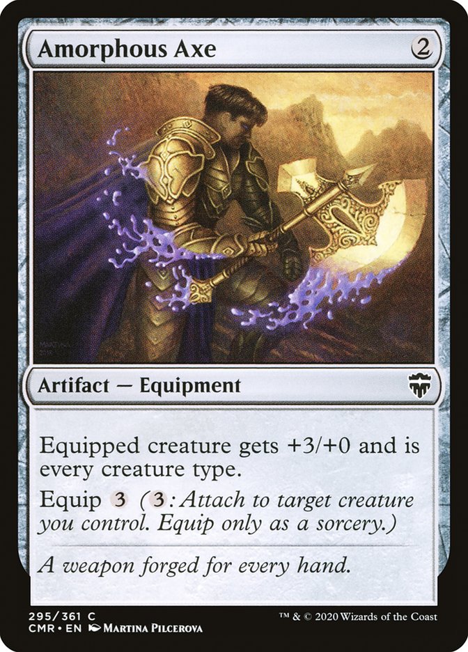 Amorphous Axe [Commander Legends] | L.A. Mood Comics and Games