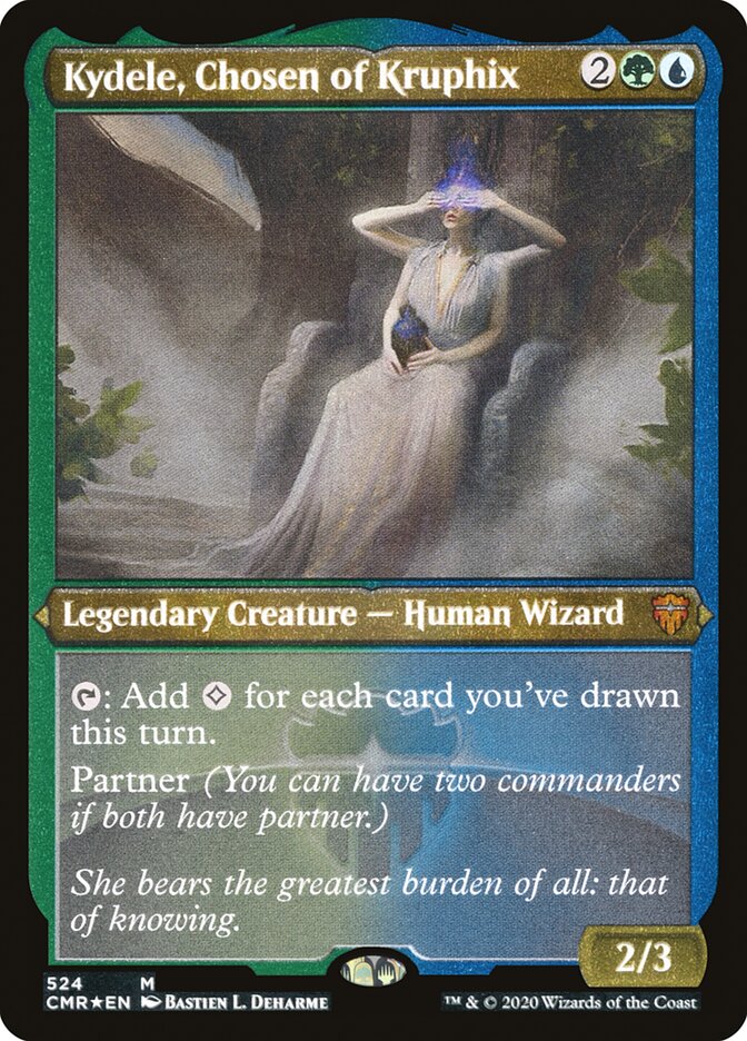 Kydele, Chosen of Kruphix (Etched) [Commander Legends] | L.A. Mood Comics and Games
