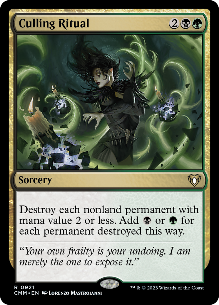 Culling Ritual [Commander Masters] | L.A. Mood Comics and Games