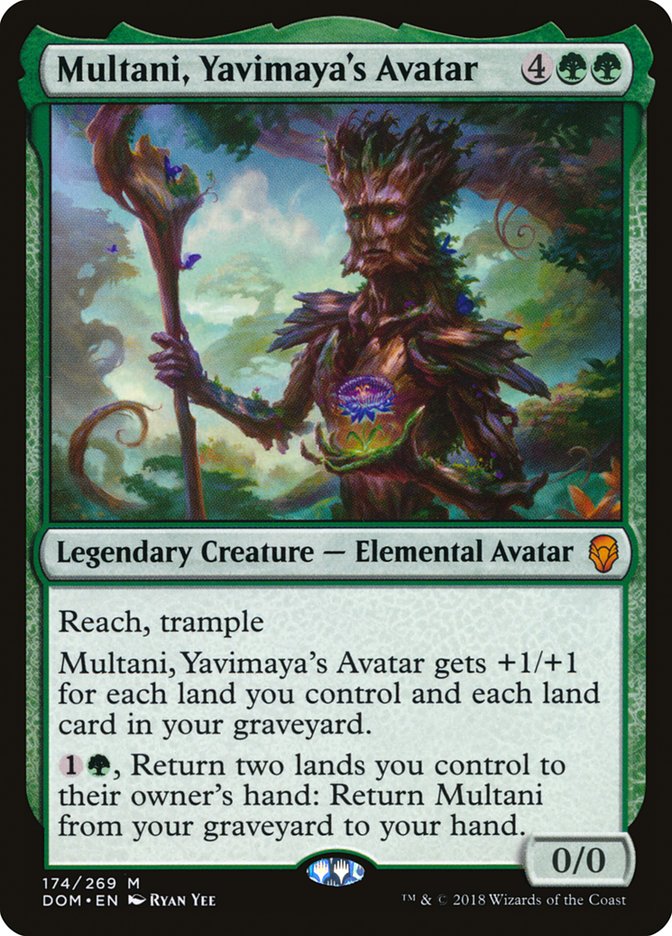 Multani, Yavimaya's Avatar [Dominaria] | L.A. Mood Comics and Games