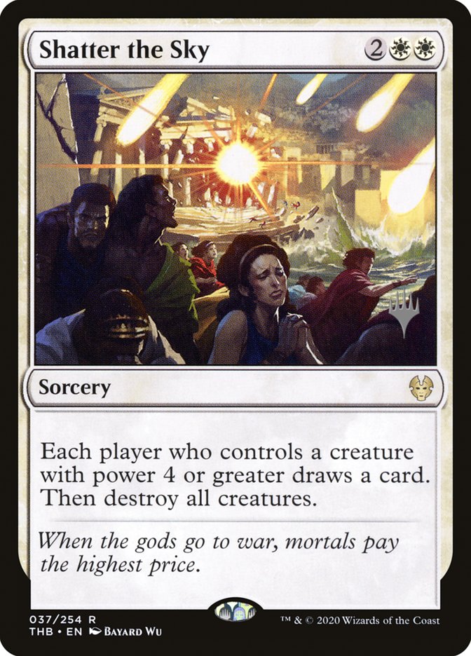 Shatter the Sky (Promo Pack) [Theros Beyond Death Promos] | L.A. Mood Comics and Games