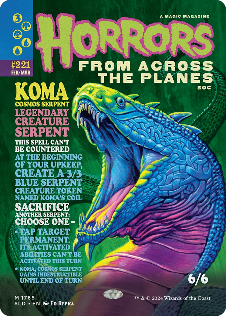 Koma, Cosmos Serpent [Secret Lair Drop Series] | L.A. Mood Comics and Games