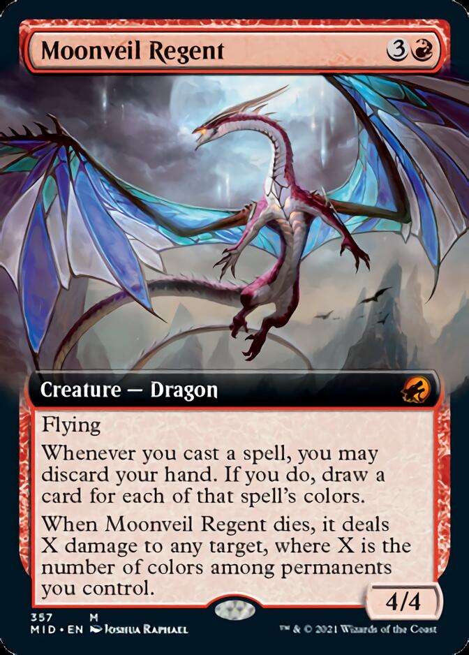 Moonveil Regent (Extended Art) [Innistrad: Midnight Hunt] | L.A. Mood Comics and Games