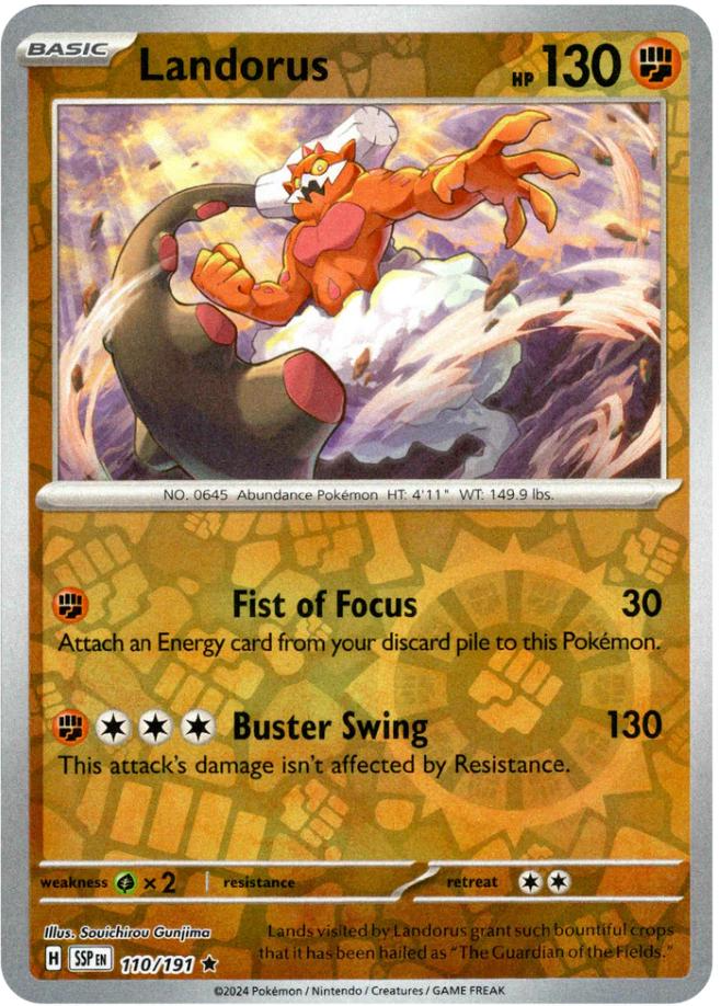 Landorus (110/191) [Scarlet & Violet: Surging Sparks] | L.A. Mood Comics and Games
