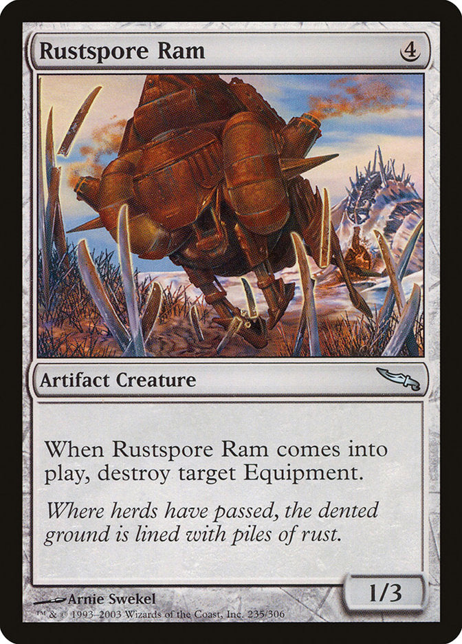 Rustspore Ram [Mirrodin] | L.A. Mood Comics and Games
