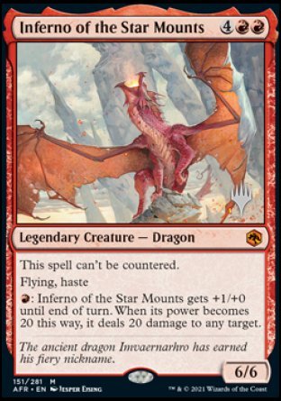 Inferno of the Star Mounts (Promo Pack) [Dungeons & Dragons: Adventures in the Forgotten Realms Promos] | L.A. Mood Comics and Games