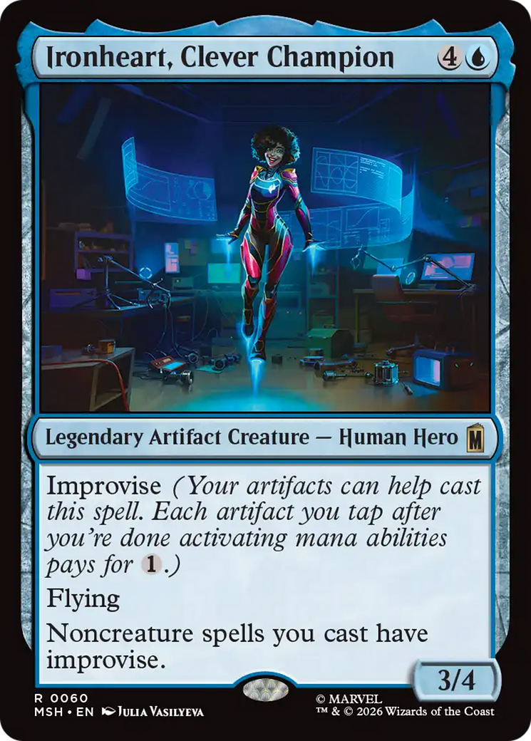 Ironheart, Clever Champion [Marvel Super Heroes] | L.A. Mood Comics and Games