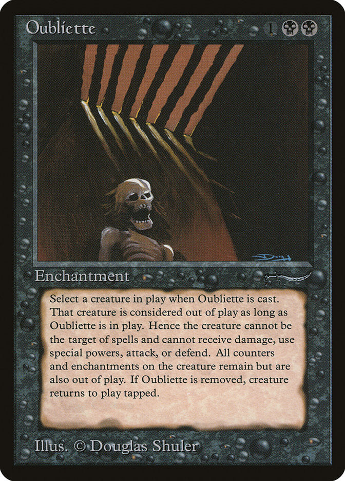 Oubliette (Dark Mana Cost) [Arabian Nights] | L.A. Mood Comics and Games