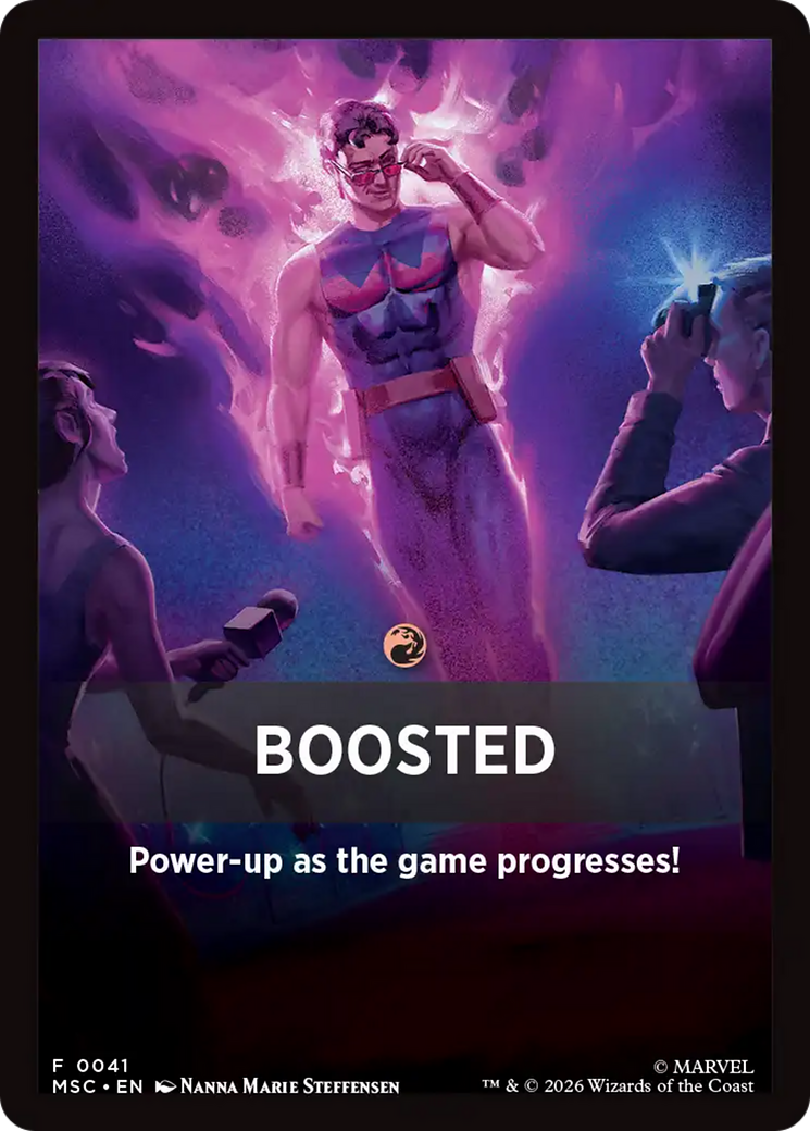 Boosted Theme Card [Marvel Super Heroes Commander] | L.A. Mood Comics and Games