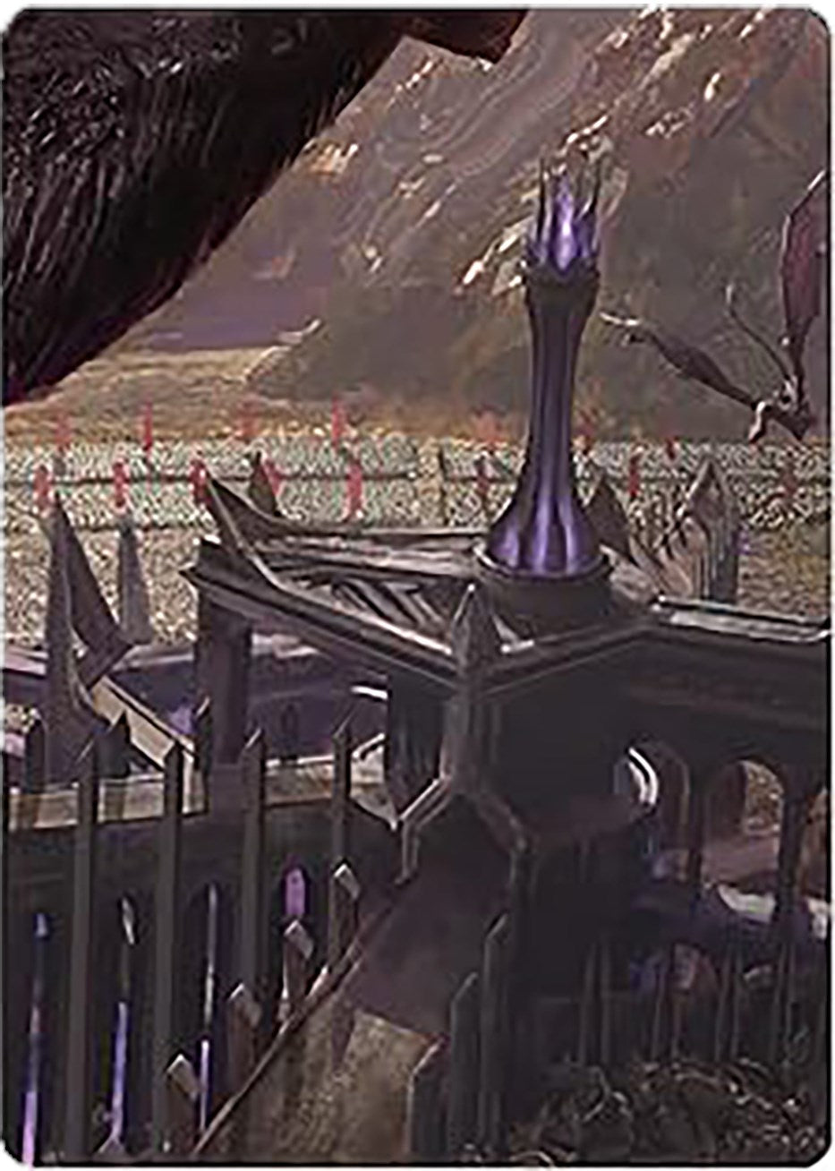 Minas Morgul, Dark Fortress Art Card [The Lord of the Rings: Tales of Middle-earth Art Series] | L.A. Mood Comics and Games