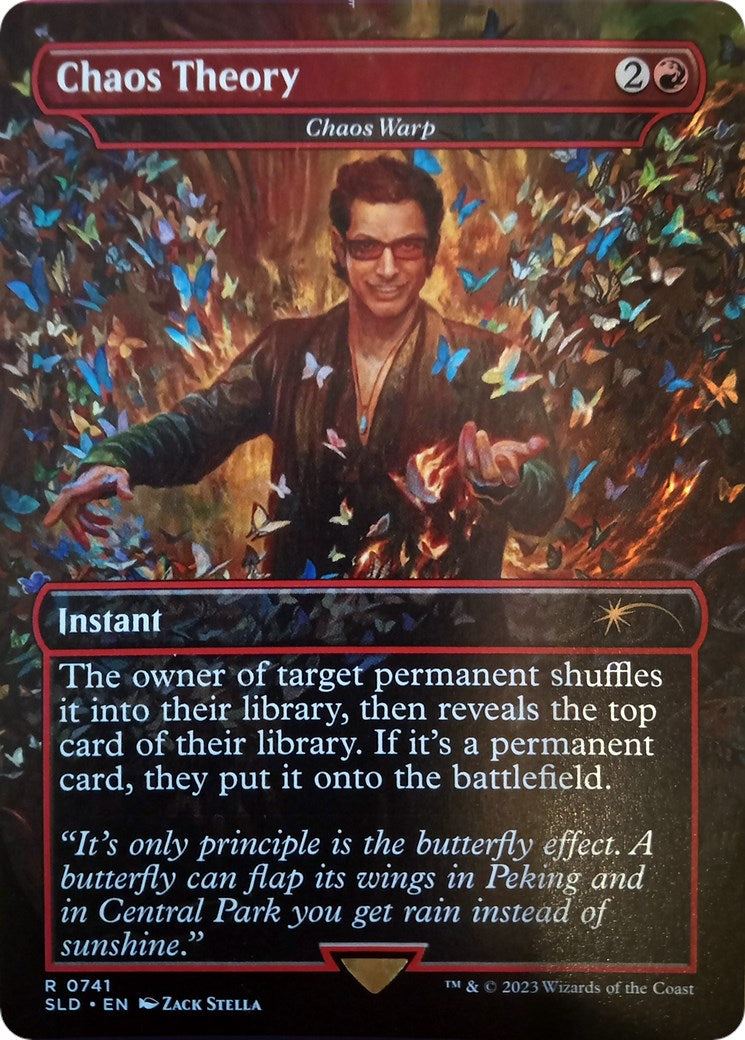 Chaos Theory - Chaos Warp (Rainbow Foil) [Secret Lair Drop Series] | L.A. Mood Comics and Games