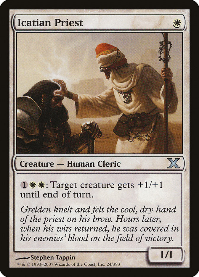 Icatian Priest [Tenth Edition] | L.A. Mood Comics and Games