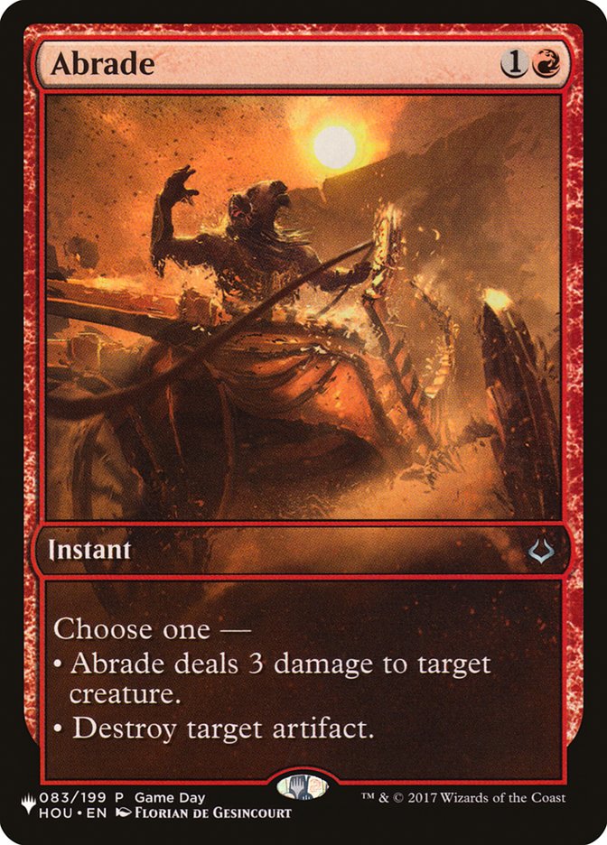 Abrade [The List] | L.A. Mood Comics and Games