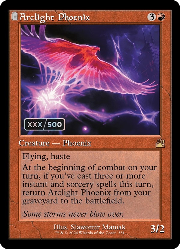 Arclight Phoenix (Retro) (Serialized) [Ravnica Remastered] | L.A. Mood Comics and Games