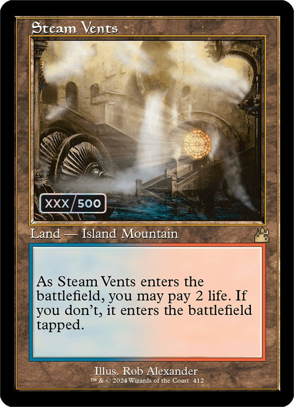 Steam Vents (Retro) (Serialized) [Ravnica Remastered] | L.A. Mood Comics and Games