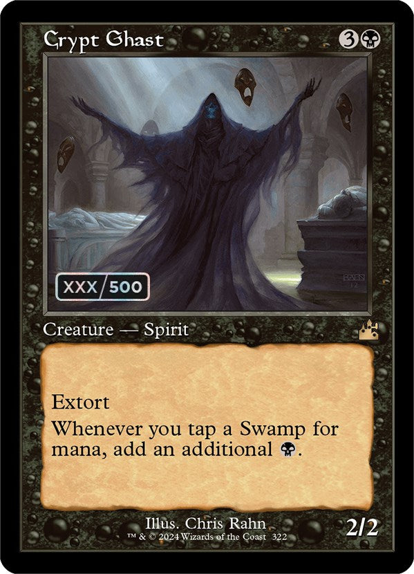 Crypt Ghast (Retro) (Serialized) [Ravnica Remastered] | L.A. Mood Comics and Games