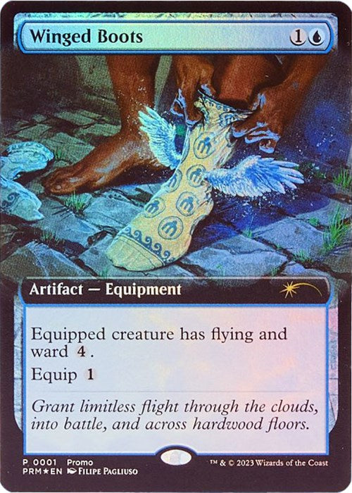Winged Boots [Media Promos] | L.A. Mood Comics and Games