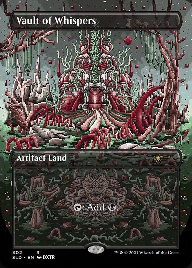 Vault of Whispers (Borderless) [Secret Lair Drop Series] | L.A. Mood Comics and Games