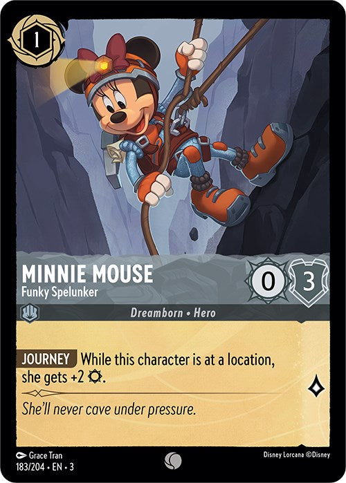 Minnie Mouse - Funky Spelunker (183/204) [Into the Inklands] | L.A. Mood Comics and Games