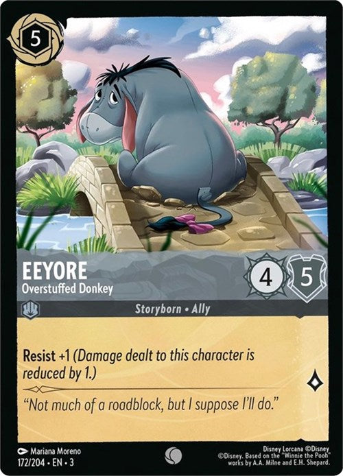 Eeyore - Overstuffed Donkey (172/204) [Into the Inklands] | L.A. Mood Comics and Games