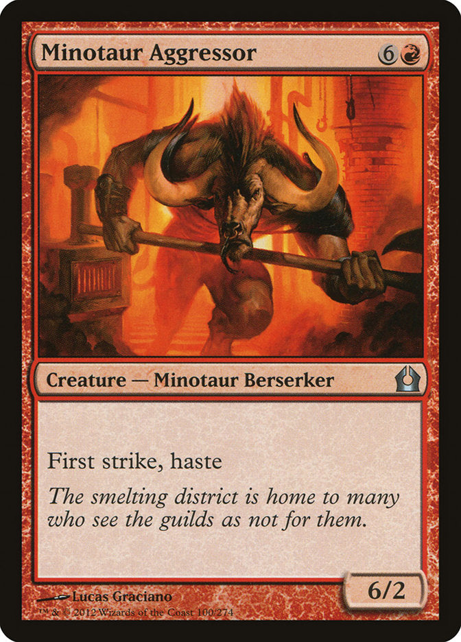 Minotaur Aggressor [Return to Ravnica] | L.A. Mood Comics and Games