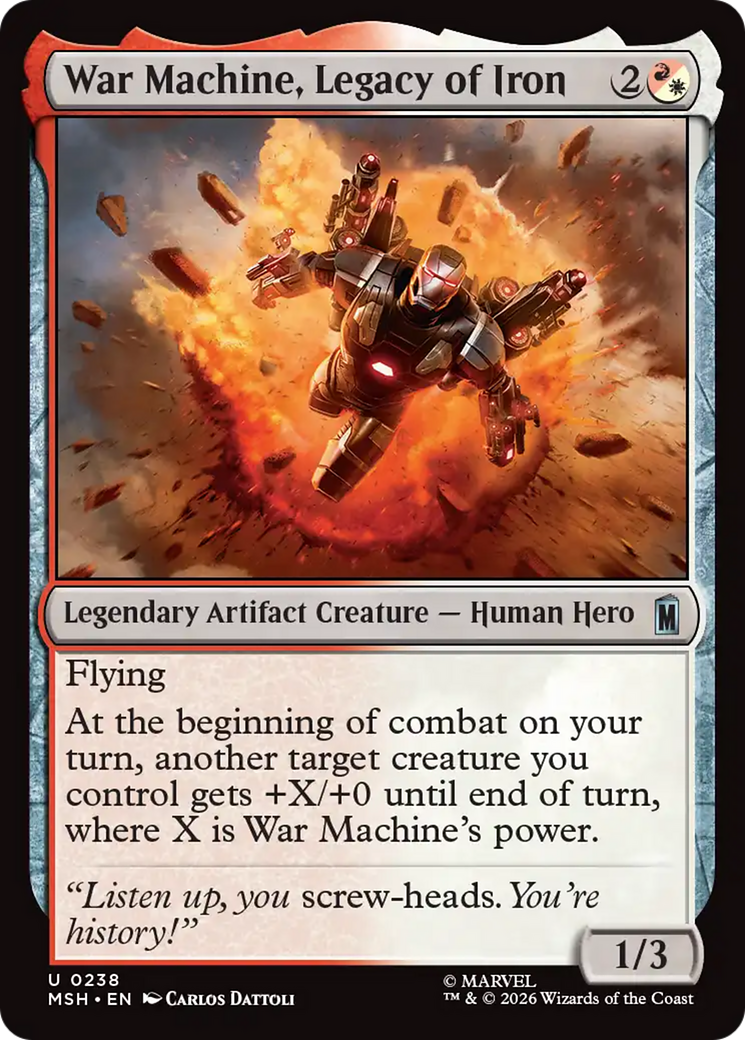 War Machine, Legacy of Iron [Marvel Super Heroes] | L.A. Mood Comics and Games