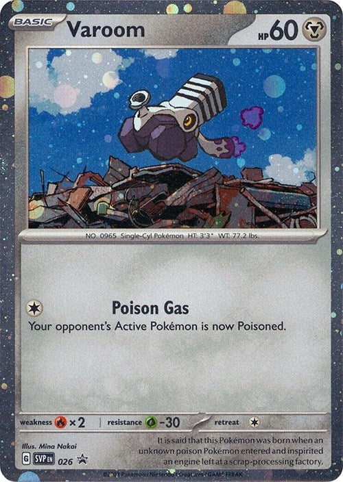 Varoom (026) (Cosmos Holo) [Scarlet & Violet: Black Star Promos] | L.A. Mood Comics and Games