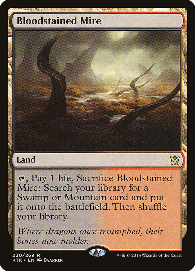 Bloodstained Mire [Khans of Tarkir] | L.A. Mood Comics and Games