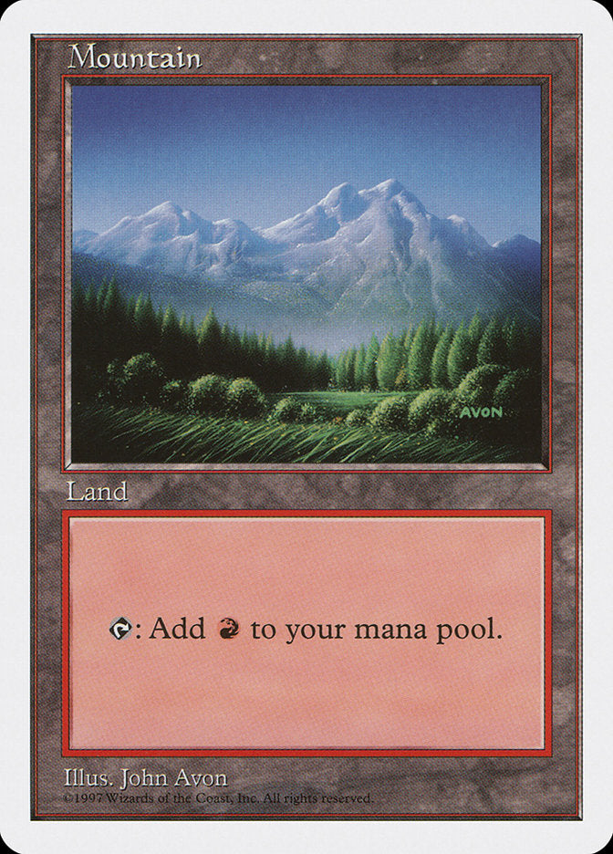 Mountain (443) [Fifth Edition] | L.A. Mood Comics and Games