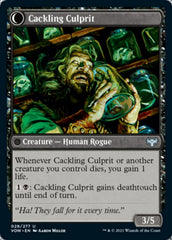 Panicked Bystander // Cackling Culprit [Innistrad: Crimson Vow] | L.A. Mood Comics and Games