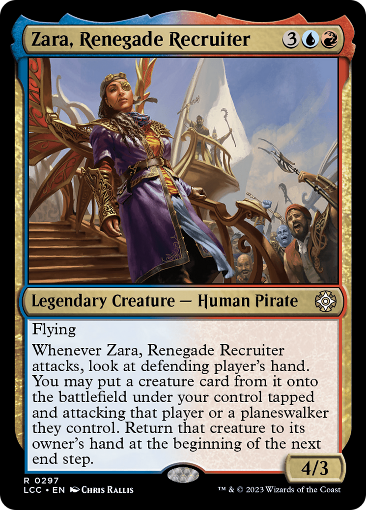 Zara, Renegade Recruiter [The Lost Caverns of Ixalan Commander] | L.A. Mood Comics and Games
